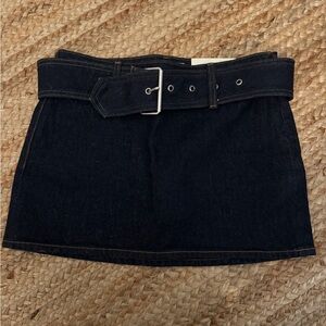 Brand NWT Stylish Denim Mini Skirt